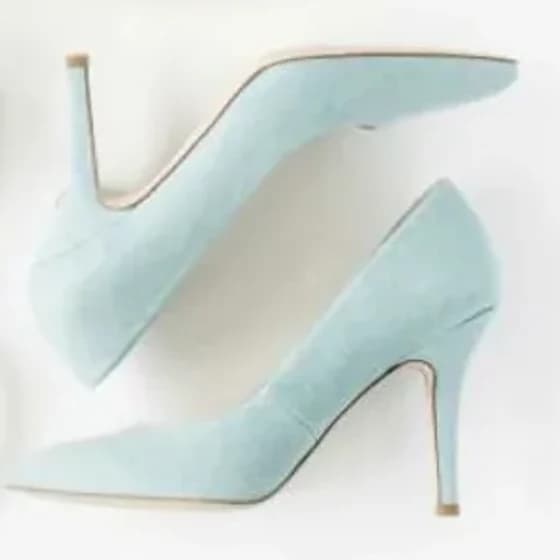The heels in the uploaded flat lay