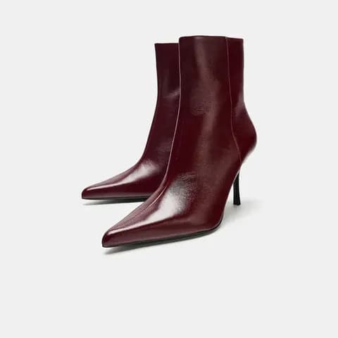 Leather ankle boots, the product photo as uploaded